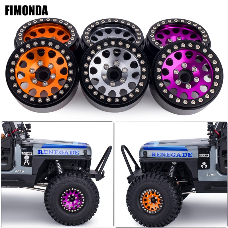 Wheel Rim Rc - Roues Beadlock en aluminium de 1,9
