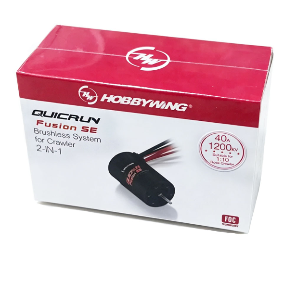 Rc Hobby Wing - Hobbywing QuicRun Fusion SE Combo Moteur