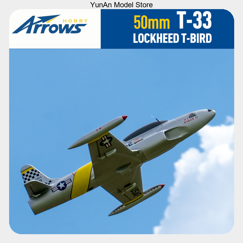 Avion RC Jet T-33 T33 50mm PNP - Rc Hobby Park avis et prix