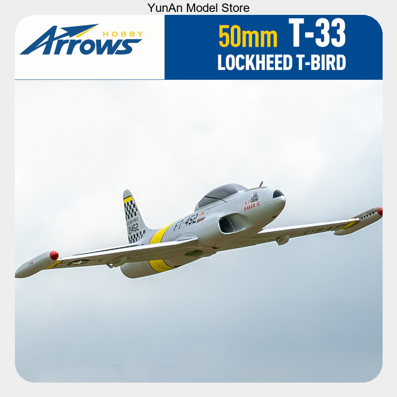 Avion RC Jet T-33 T33 50mm PNP - Rc Hobby Park avis et prix