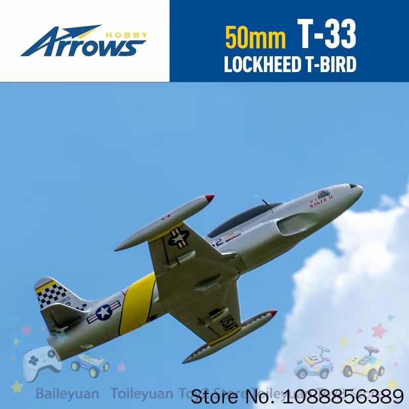 Avion RC T-33 50mm PNP Blue Ar - Rc Hobby Park avis et prix