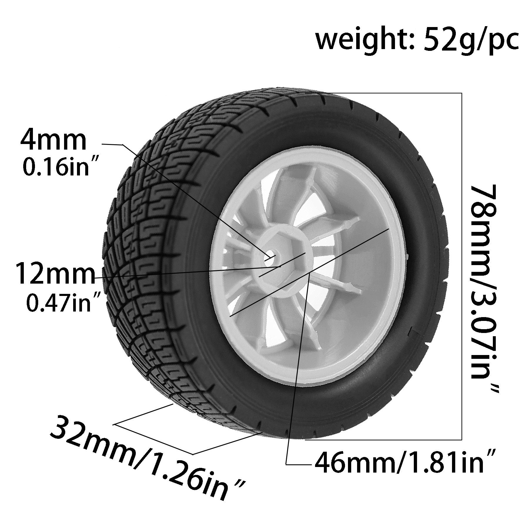 Pneus et jantes en caoutchouc  - Wheel Rim Rc avis et prix